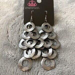 Paparazzi Gunmetal Fishhook Earrings